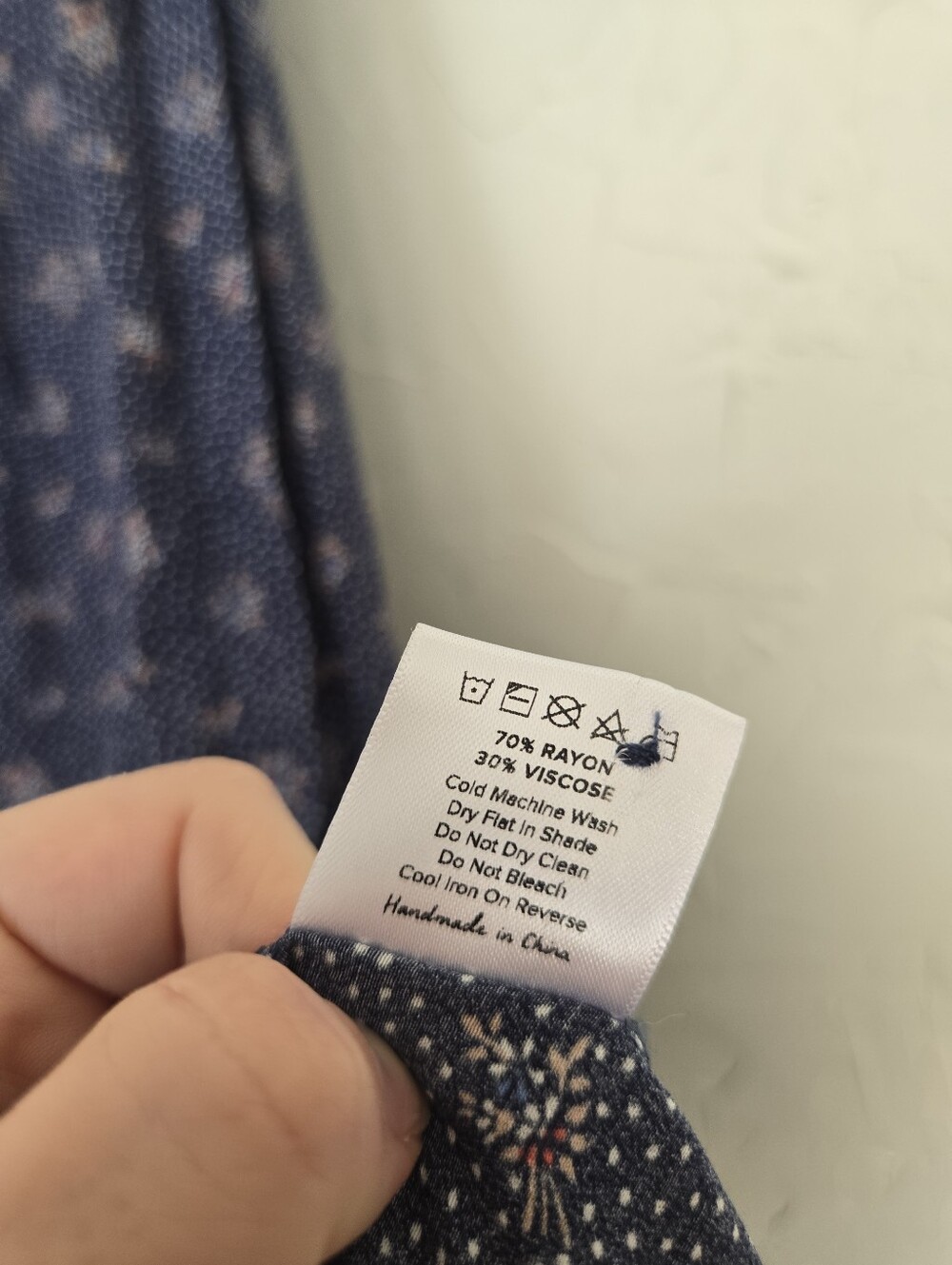 Auguste the Label Blue Floral Tied Bust Jasmine Dress, 8 - Picture 12 of 14